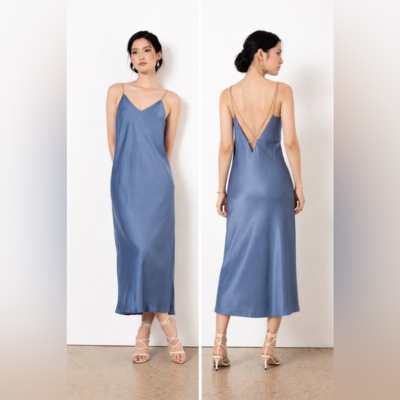 ba&sh Dresses & Skirts - Ba&sh Chiara Slip Midi Dress/Size Small